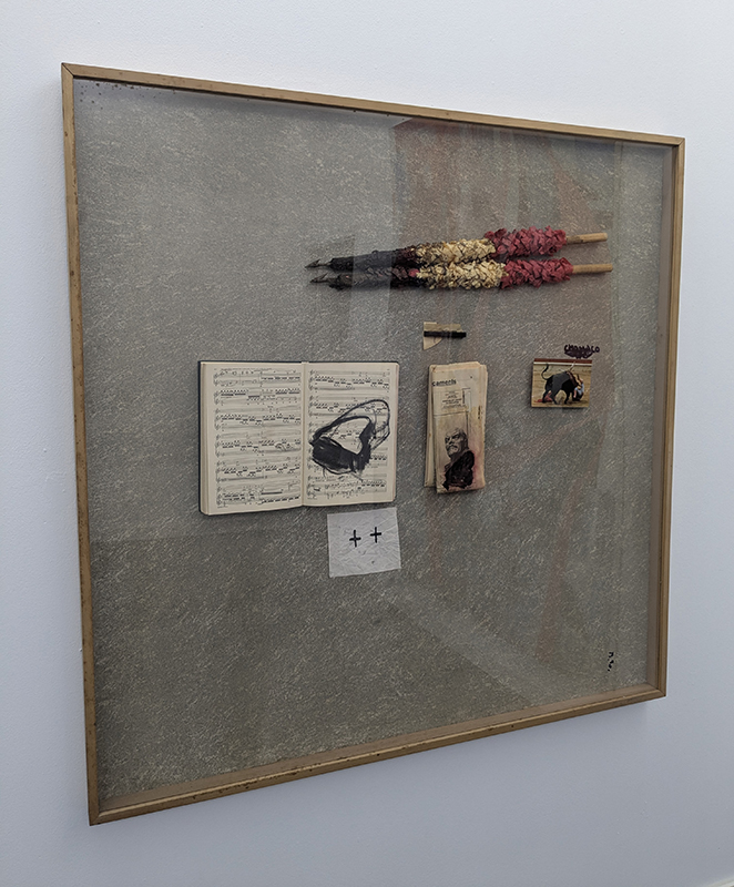 Jordi Benito
Paper Track III, 1990
Collage y técnica mixta sobre papel
123 x 123 cm.