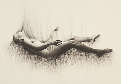 Transfiguración I, 2011
Watercolor, pastel and charcoal on paper
141'5 x 280'5 cm.