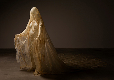 Virgo Mater, 2012
Resin and intestines
167 x 270 x 360 cm. 
